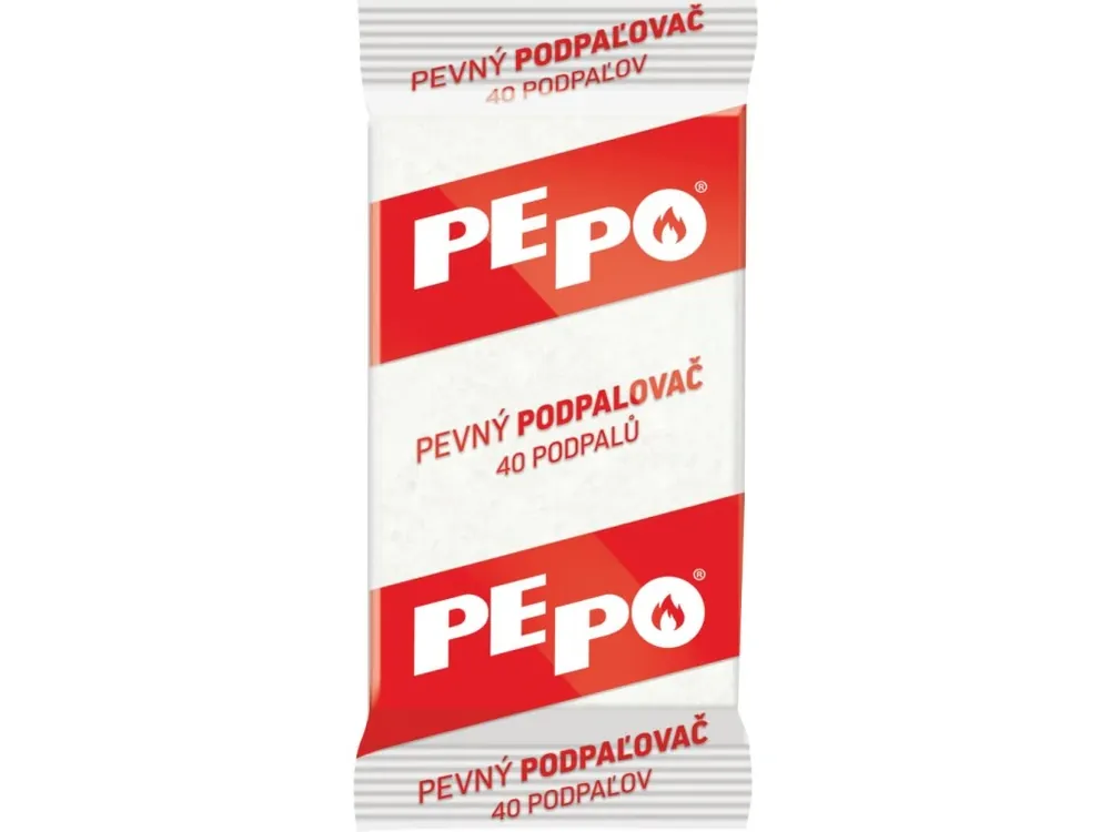PE-PO pevný podpalovač, 40 podpalů Hit Sezóny
