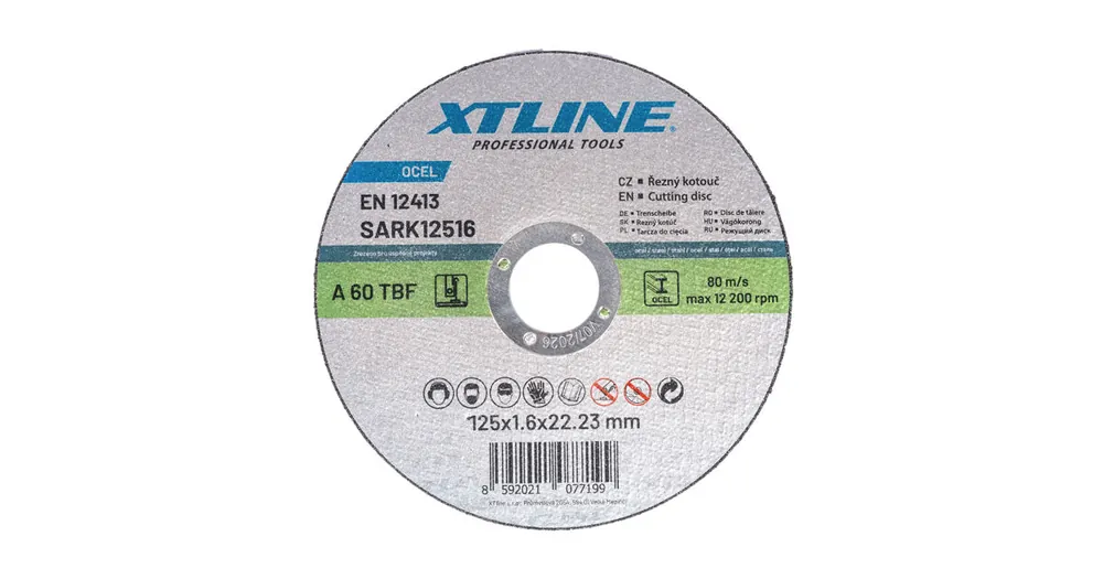 Nejlepší Cena Kotouč řezný na ocel 115x1,6mm XTline SARK11516