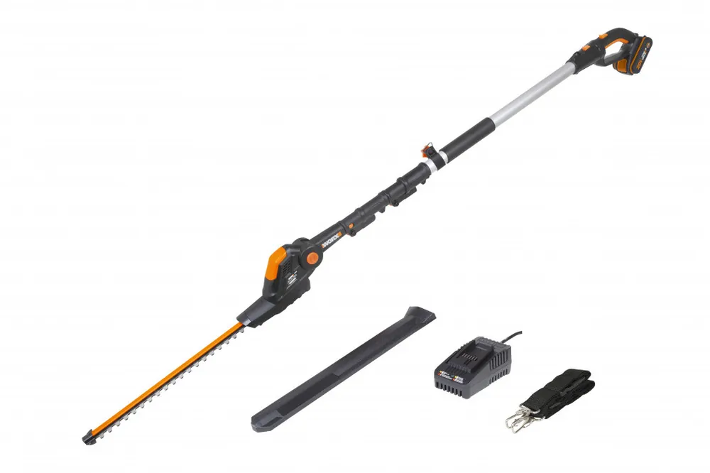 Objednat Nyní WG252E.9 - Aku plotostřih 20V 45cm - bez akumulátoru - Powershare